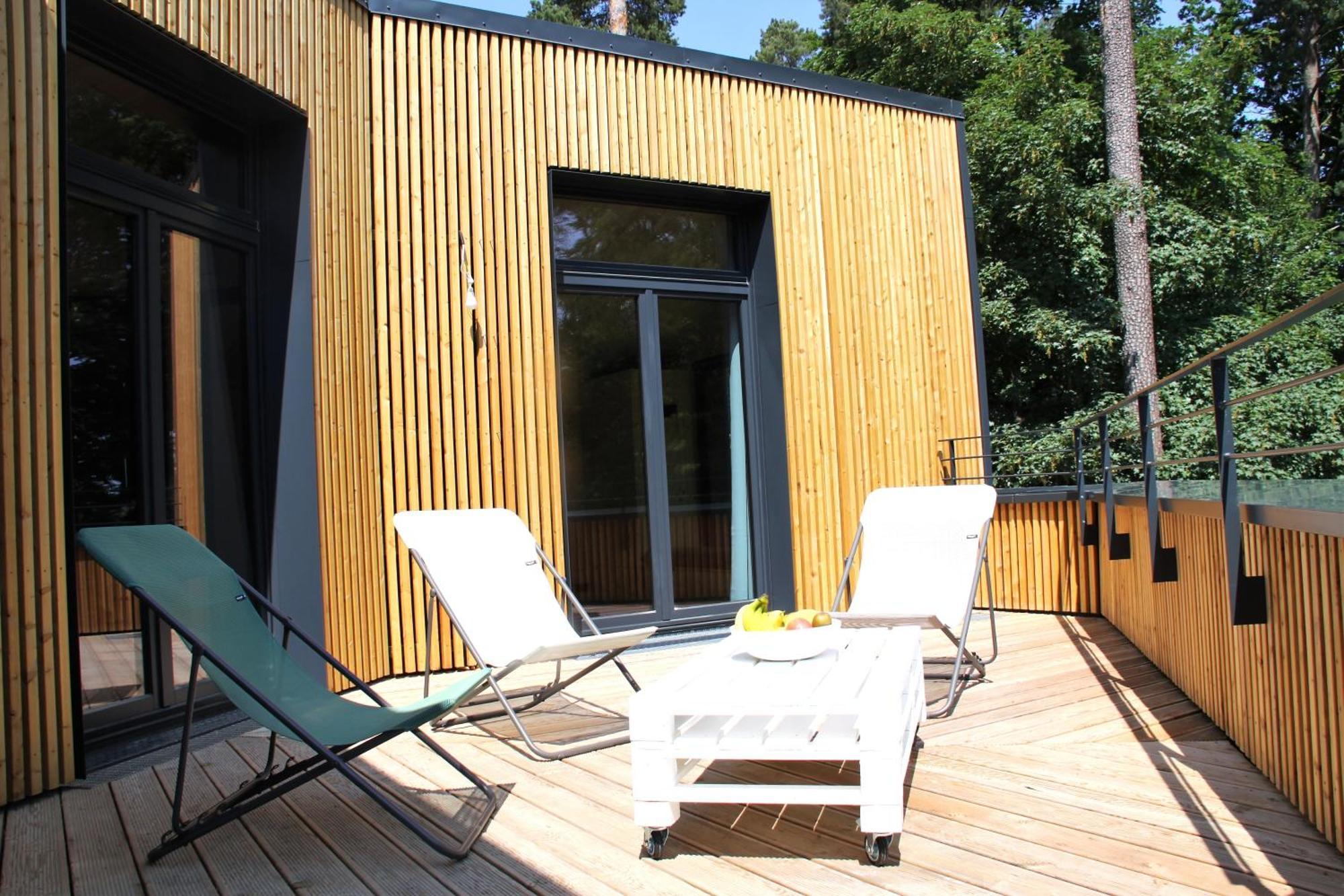 טמפלין Ferienhaus Direkt Am See Uckermark מראה חיצוני תמונה